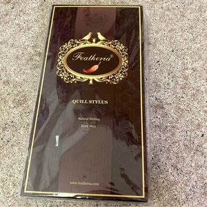 Feather is Quill Stylus Calligraphy Pen New